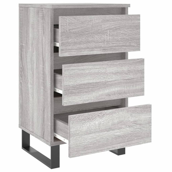 Nachttische Grau Sonoma 2er Set