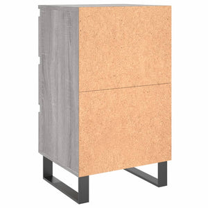 Nachttische Grau Sonoma 2er Set