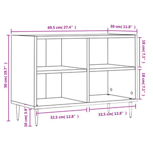 TV-Schrank Grau Sonoma 69,5 cm