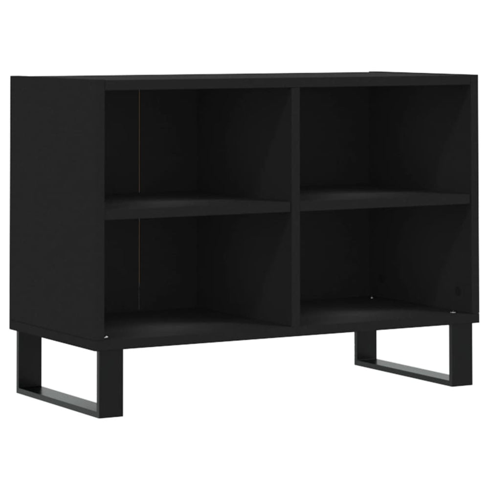 Schwarzer TV-Schrank 69,5 cm