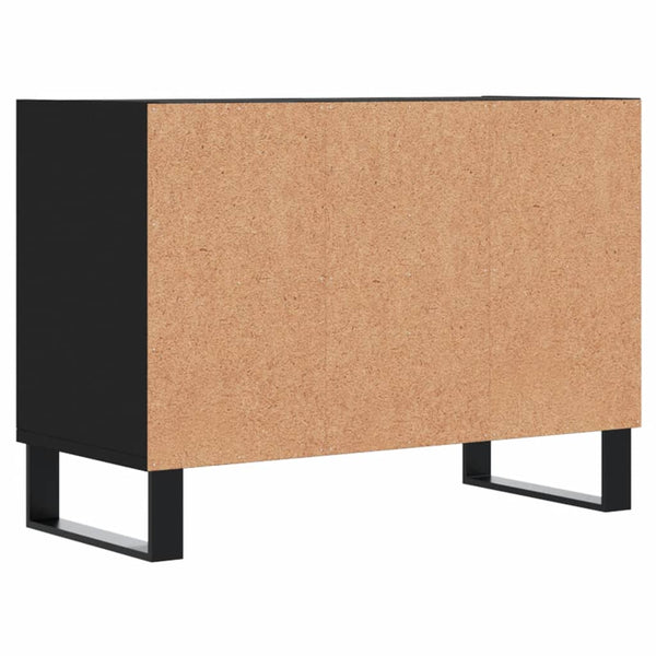 Schwarzer TV-Schrank 69,5 cm