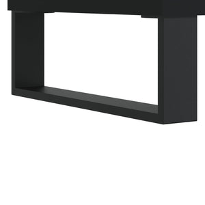 Schwarzer TV-Schrank 69,5 cm