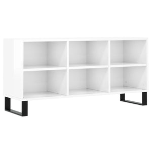 TV-Schrank Hochglanz Weiß 103,5 cm