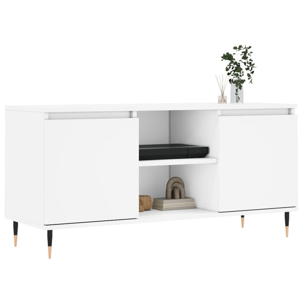 Weißer TV-Schrank 104 cm