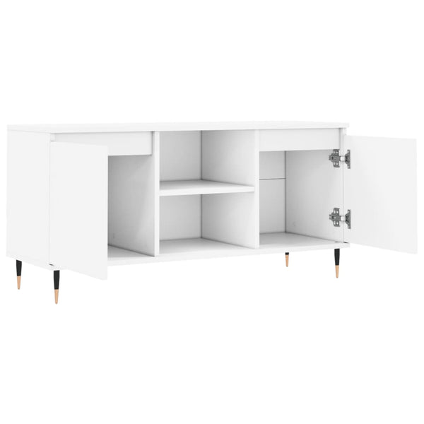 Weißer TV-Schrank 104 cm