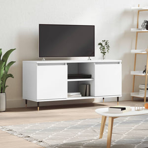Weißer TV-Schrank 104 cm