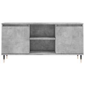 Betongrauer TV-Schrank 104 cm