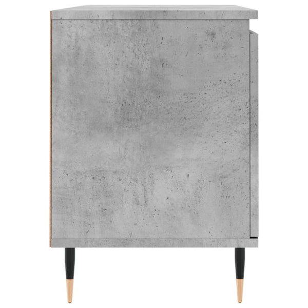 Betongrauer TV-Schrank 104 cm