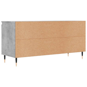 Betongrauer TV-Schrank 104 cm