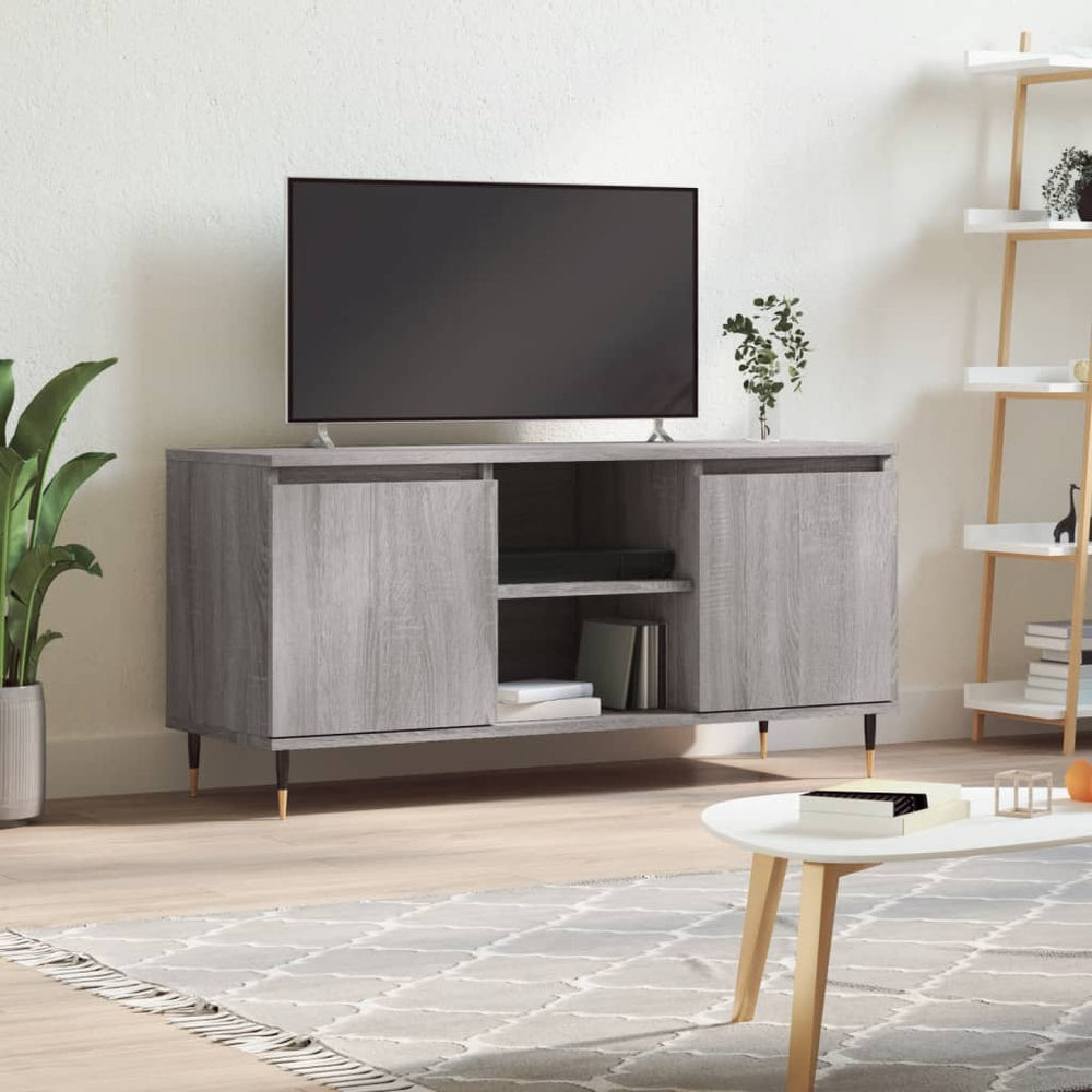 TV-Schrank Grau Sonoma 104 cm