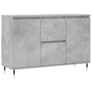 Betongraues Sideboard 101,5 cm