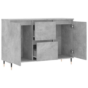 Betongraues Sideboard 101,5 cm