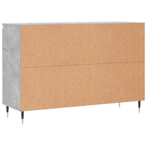 Betongraues Sideboard 101,5 cm