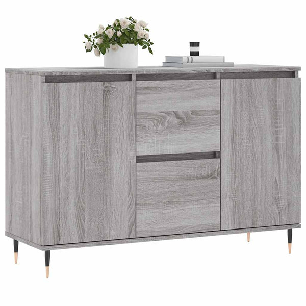 Graues Sonoma Sideboard, 101,5 cm