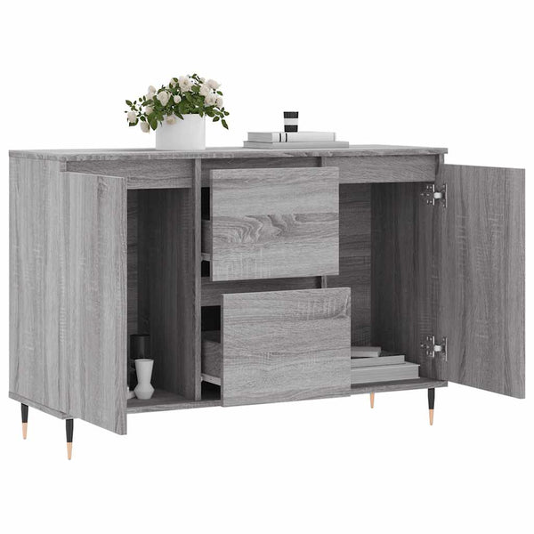 Graues Sonoma Sideboard, 101,5 cm