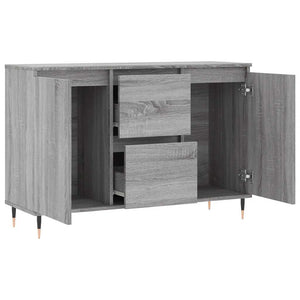 Graues Sonoma Sideboard, 101,5 cm