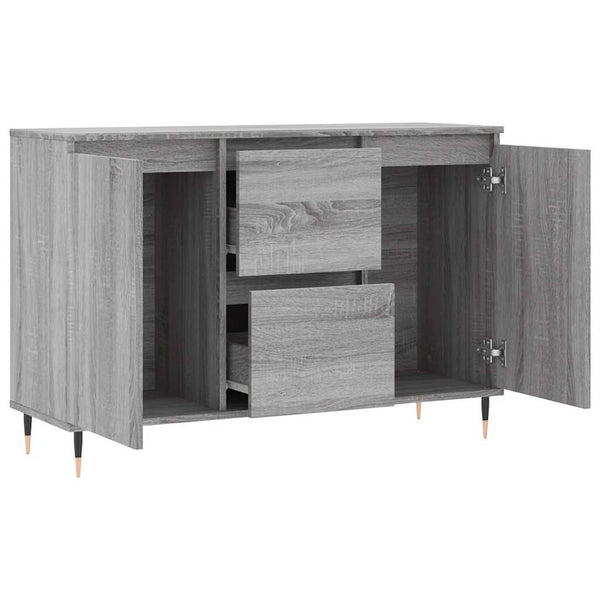 Graues Sonoma Sideboard, 101,5 cm
