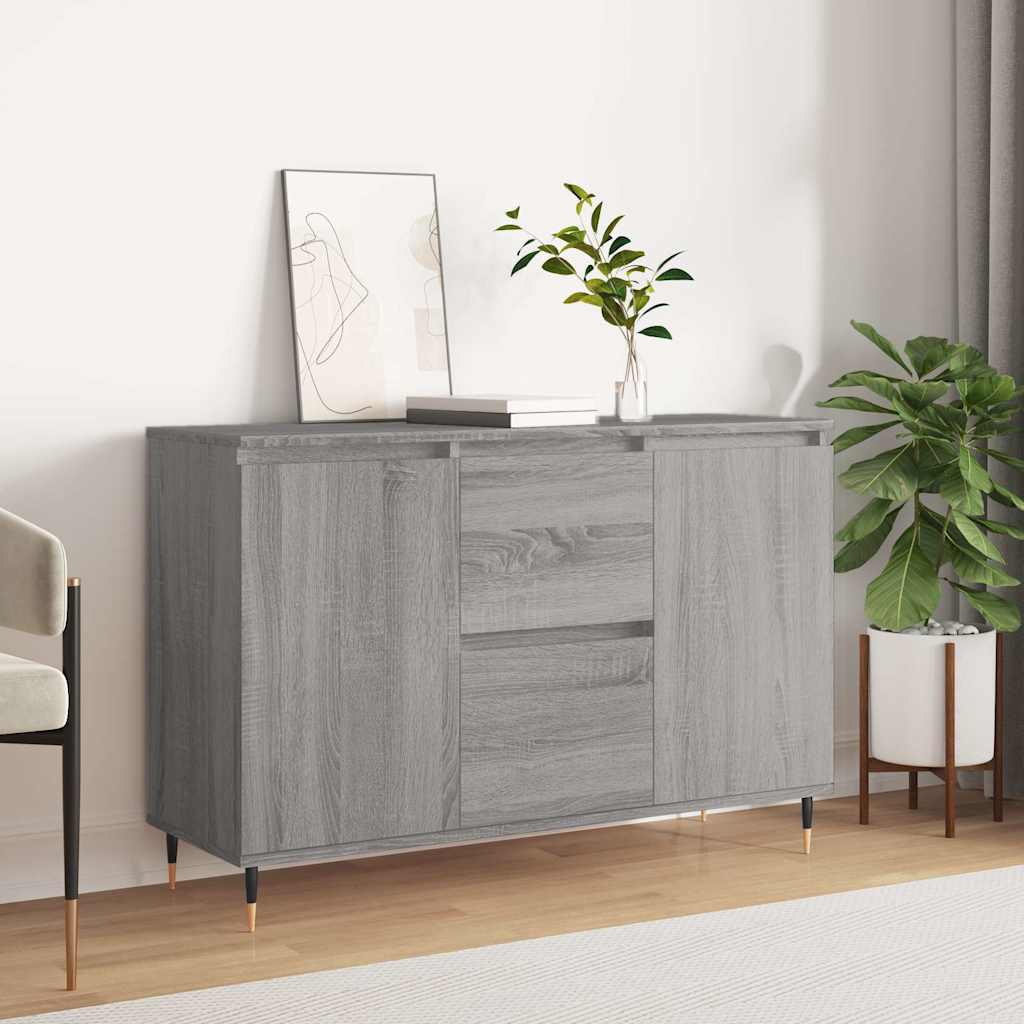 Graues Sonoma Sideboard, 101,5 cm