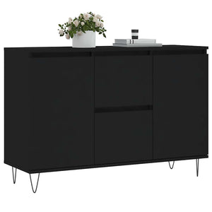 Schwarzes Sideboard 101,5 cm