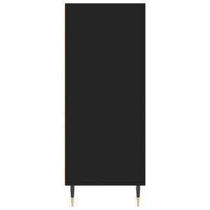 Schwarzes Highboard 57x35x90 cm