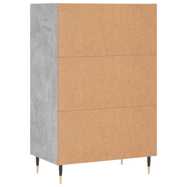 Betongraues Highboard 57x35x90cm