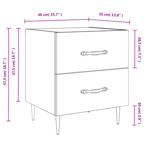Nachttisch Sonoma-Eiche 40 cm