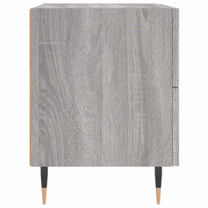 Grauer Nachttisch Sonoma, 40 cm