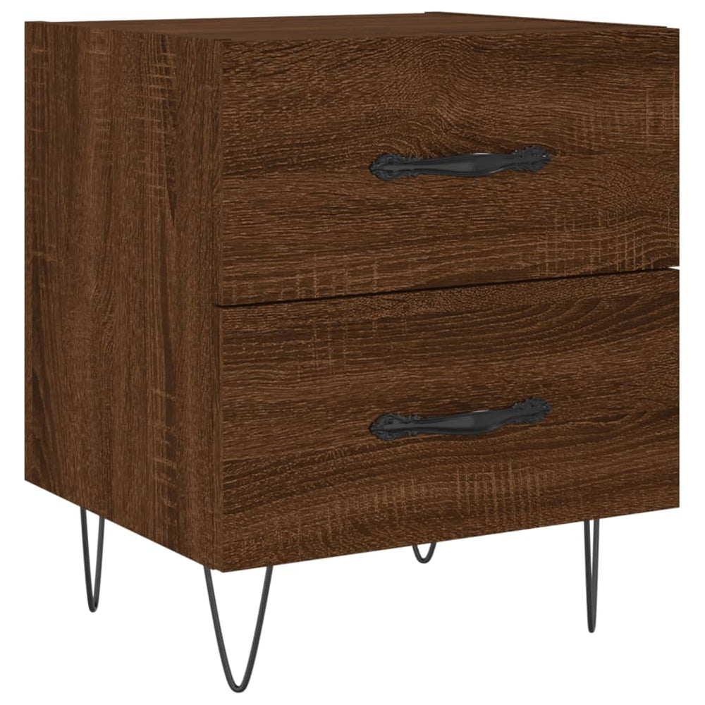 Nachttisch Braune Eiche 40 cm