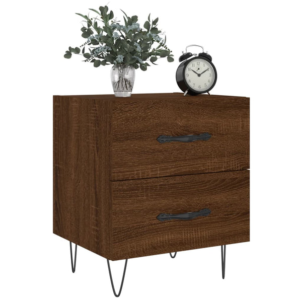 Nachttisch Braune Eiche 40 cm