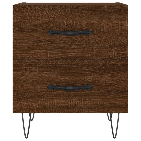 Nachttisch Braune Eiche 40 cm