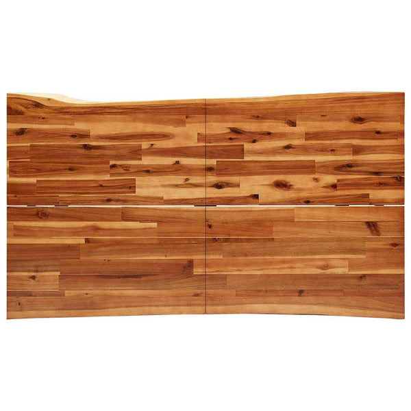 Esstisch Akazie Massivholz Baumkante 140 cm