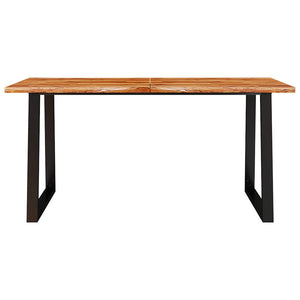 Esstisch Akazie Massivholz Baumkante 160 cm