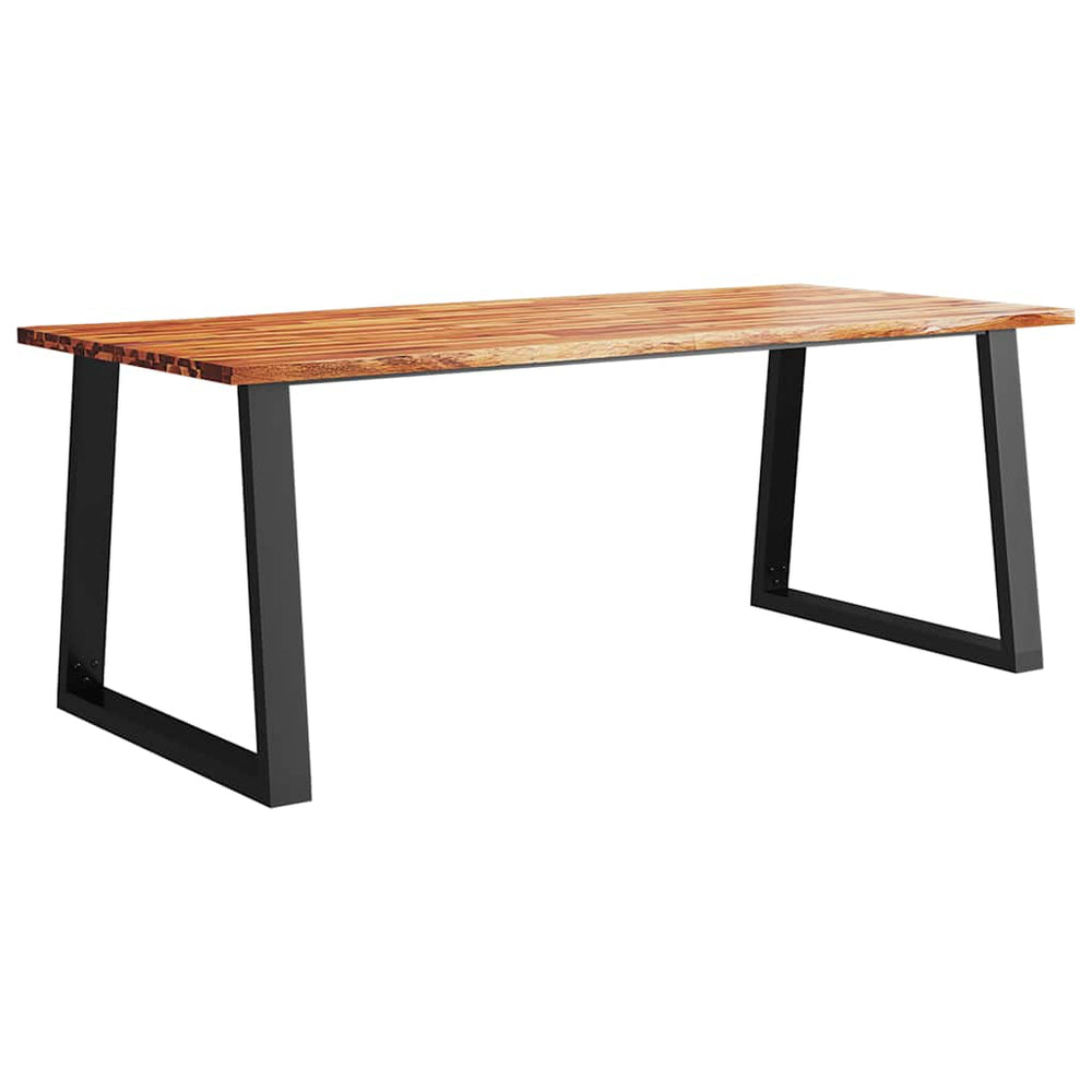 Esstisch Akazie Massivholz Baumkante 200 cm