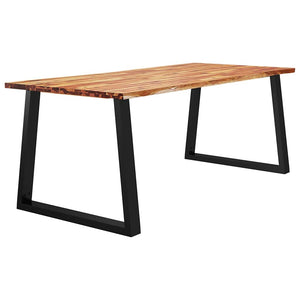 Esstisch Akazie Massivholz Baumkante 200 cm