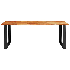 Esstisch Akazie Massivholz Baumkante 200 cm