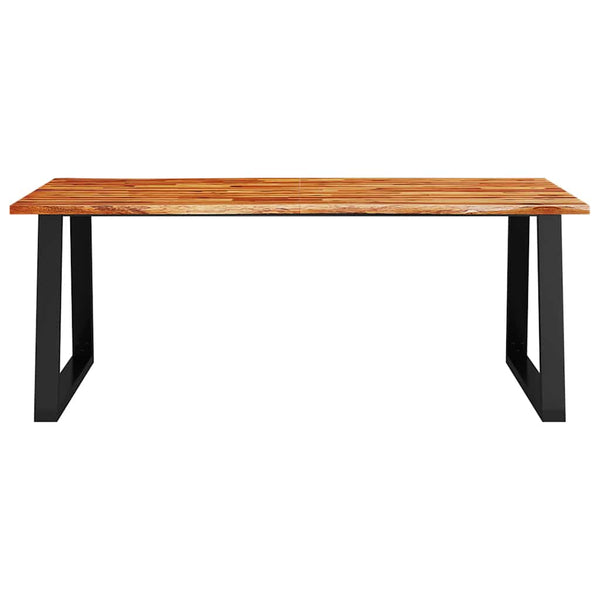 Esstisch Akazie Massivholz Baumkante 200 cm