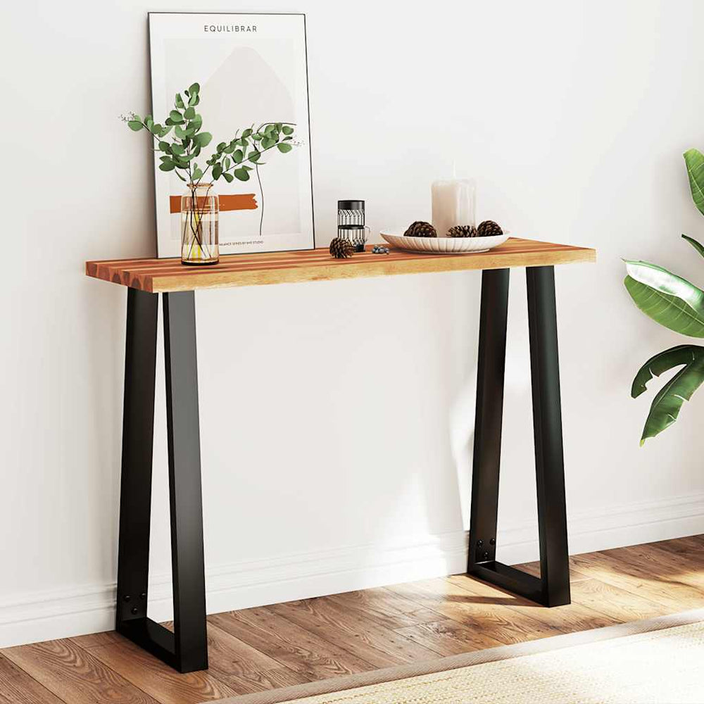 Konsolentisch Akazie Baumkante 110 cm
