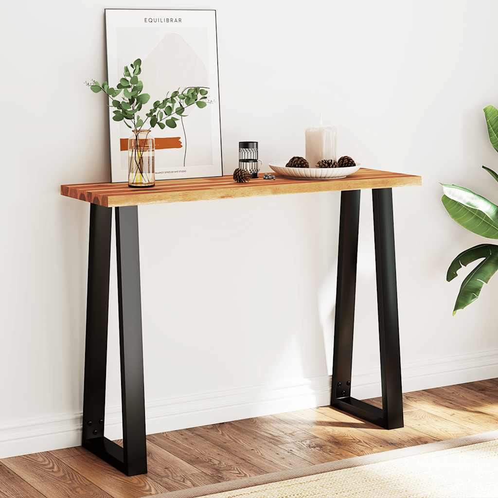 Konsolentisch Akazie Baumkante 110 cm