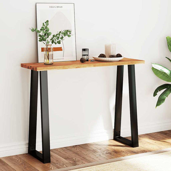 Konsolentisch Akazie Baumkante 110 cm