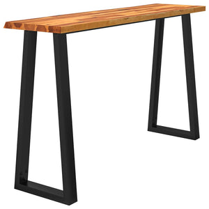 Akazie Konsole Tisch Baumkante 140cm