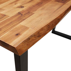 Akazie Konsole Tisch Baumkante 140cm