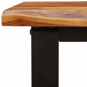 Akazie Konsole Tisch Baumkante 140cm