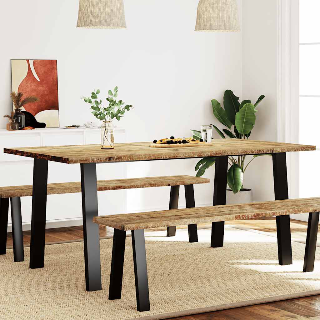 Esstisch Akazie Massivholz 150x90 cm