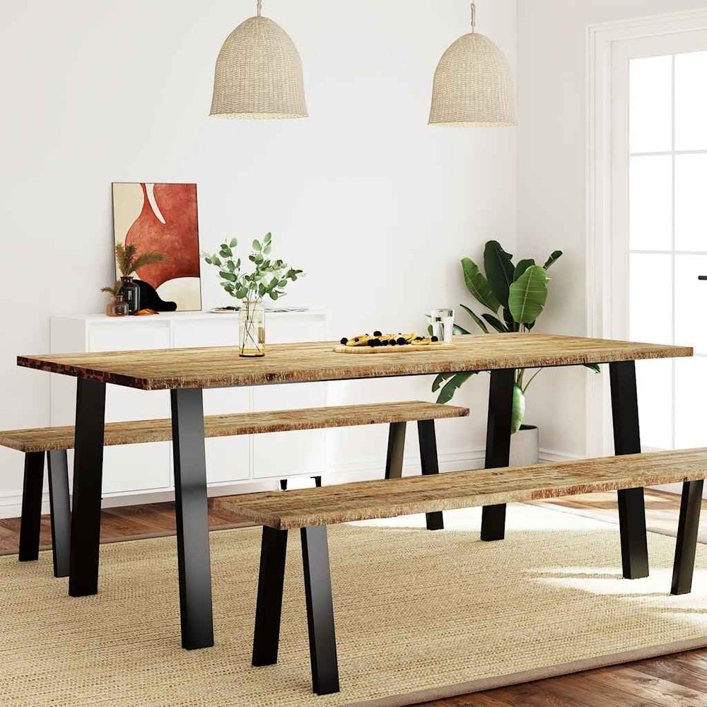 Esstisch Akazie Massivholz 200x90 cm