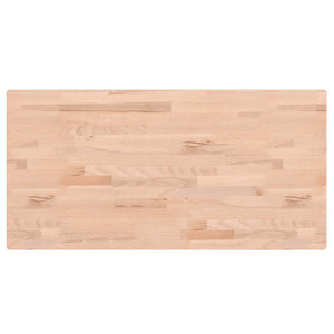 Massivholz Tischplatte Buche 80x40 cm
