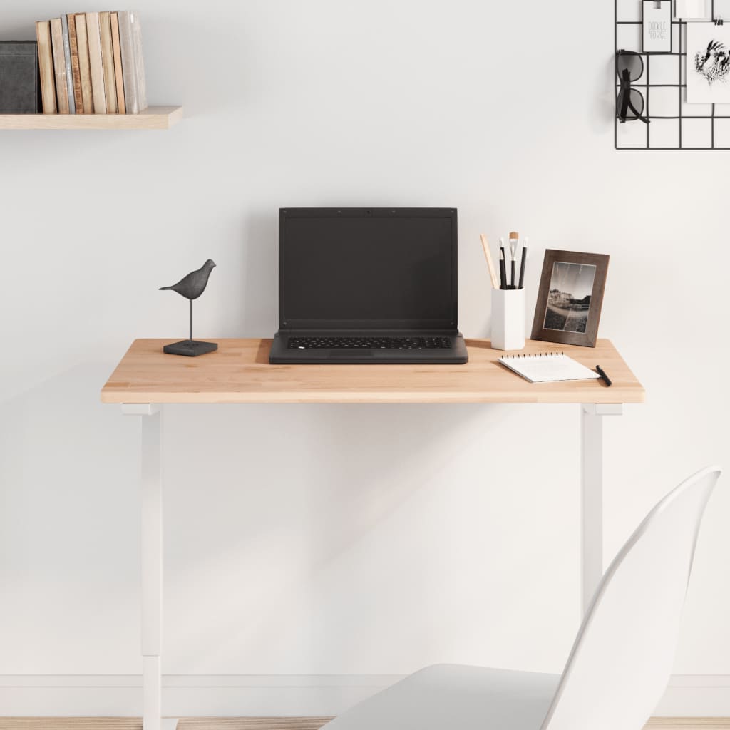 Massivholz Tischplatte Buche 80x40 cm