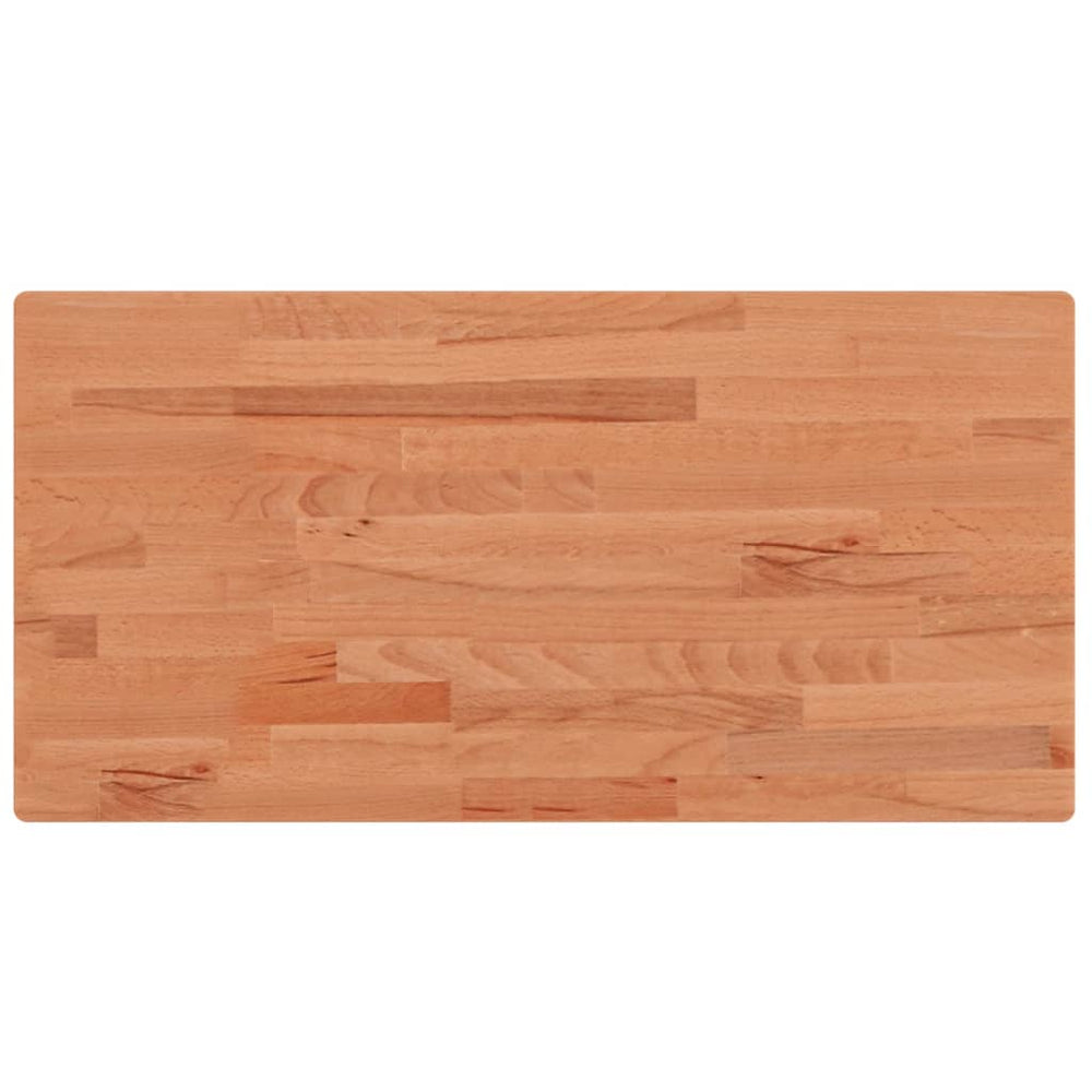 Massivholz Tischplatte Buche 100x50 cm