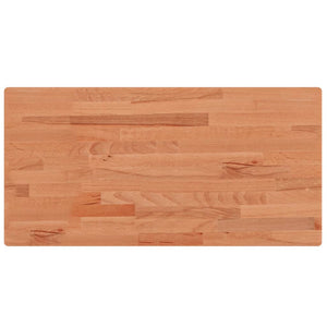 Massivholz Tischplatte Buche 100x50 cm