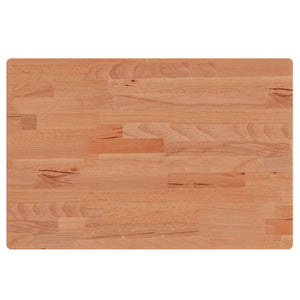 Massivholz Tischplatte Buche 60x40 cm