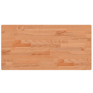 Massivholz Tischplatte Buche 80x40 cm
